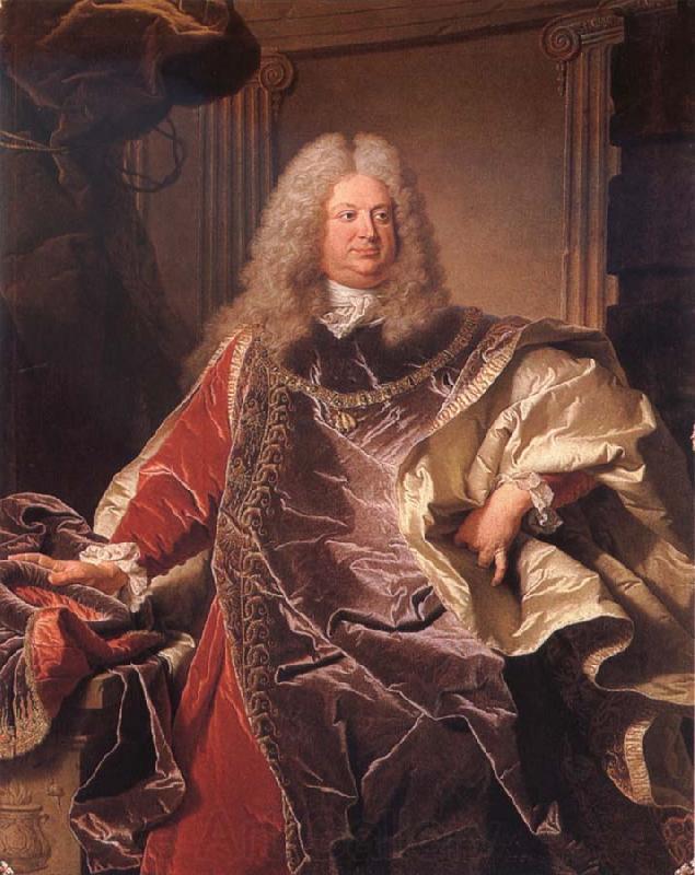 Hyacinthe Rigaud Count Philipp Ludwing Wenzel of Sinzendorf Germany oil painting art